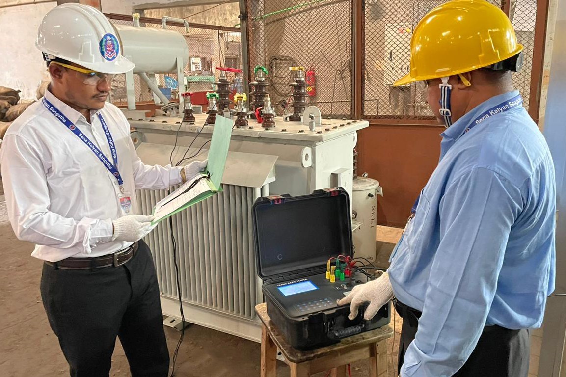 Turn Ratio Test of Three Phase Transformer