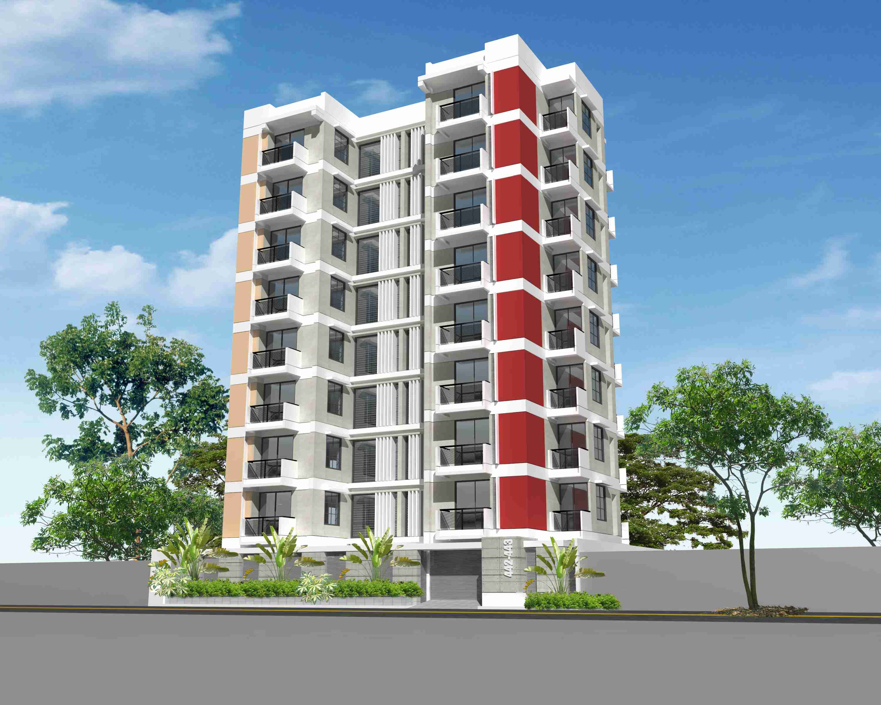 442-443, Rd-3, Block-I, Bashundhara RA